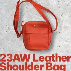 【極美品】23AW Leather Shoulder Bag supremeのサムネイル