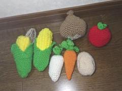 あみぐるみ あみぐるみおままごとセット かぎ針編み ハンドメイド