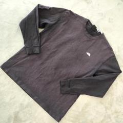 THE NORTH FACE ロングスリーブヌプシコットンTシャツ M 黒