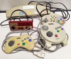 ファミコン、スーパーファミコン、セガサターン、コントローラーなど5種セット