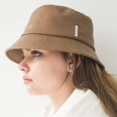 アリシアスタン　ALEXIA STAM テリーバケットハット 帽子　ブラウン アリシアスタン 赤 テリーバケットハット - メルカリ