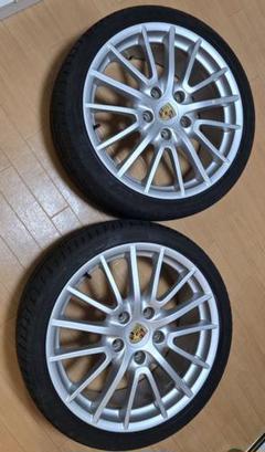 ポルシェ996型997型極上TITAN7ホイールt-S519インチ中古品1台分