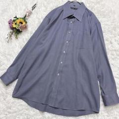 【GRANDE FIUME】長袖シャツ　ブラウス　カジュアル　ビジネス　LL