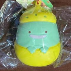 すみっコぐらし Sumikko Gurashi スクイーズ 果物 とかげ