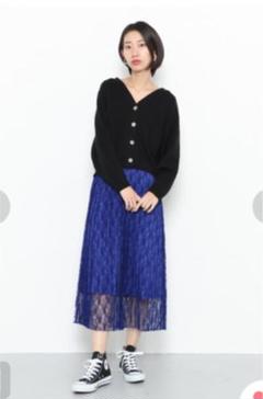 美品❣️センスオブプレイス レース ロングスカート