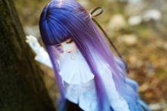 AS137 BJD 1/3 人形 ドール　用ウィッグ カツラ 耐熱 ハンドメイド