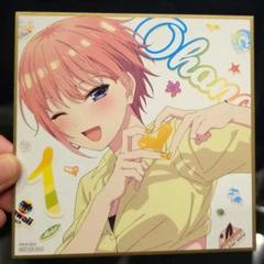 映画五等分の花嫁 入場者特典ミニ色紙 チェキ風ステッカー付き 中野一花