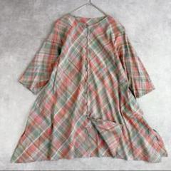 うのにもお得な ままたん様専用 ヨーガンレール チェックチュニックブラウス トップス