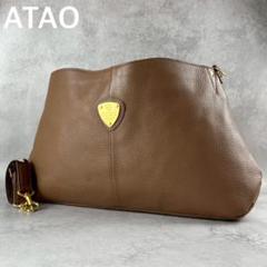 ★美品 ATAO ELVY アタオ エルヴィ ショルダーバッグ 2way レザー