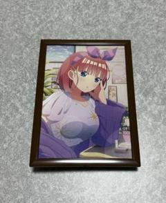 5等分の花嫁 中野二乃 イラストボード 色紙 アクリルシート セット 五等分の花嫁展 MESSAGE 入場特典（描きおろしイラストミニ色紙