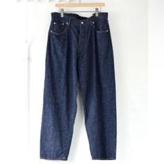 最終値下げ 廃盤品 comoli 22ss ブリーチ デニムパンツ サイズ1 COMOLI (コモリ) デニム 5Pパンツ BLEACH