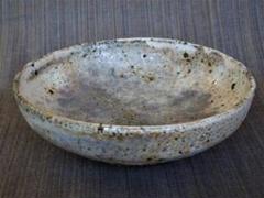 個展作品★梅田健太郎【師:【師:中川自然坊】窯変唐津粉引小鉢C
