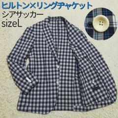 2025年最新】RING JACKET 柄：チェック テーラードジャケットの