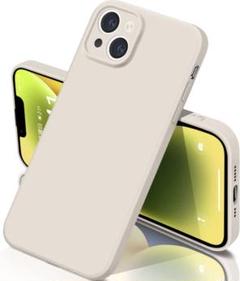 iphone14plus用ケース シリコン 耐衝撃 アイフォンケース ホワイト