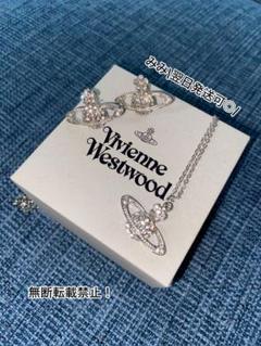 VivienneWestwood ネックレス　ピアス　セット　シルバー 楽天市場】ヴィヴィアンウエストウッド ネックレス ピアスセット