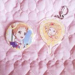 有栖川おとめ アイカツ アクキー 缶バッジ