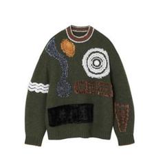ニット/セーター mame - mame  Crochet Knit Sweater mame - mame Crochet Knit Sweaterの通販 by edy99's shop｜マメ