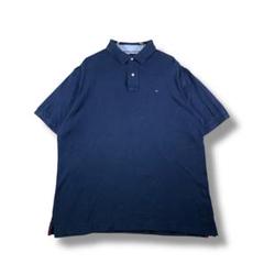 TOMMY HILFIGER　ポロシャツ　サイズXL　ネイビー