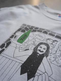 90s Hines 7up outsider art tee USA製 Xl