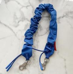 即日発送　topologie Bungee Strap FUTURE BLUE Bungee Strap / Future Blue Satin【ストラップ単体