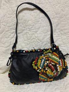 ✳︎超美品✳︎JAMIN PUECH 刺繍ビーズ装飾 パーティーバッグ