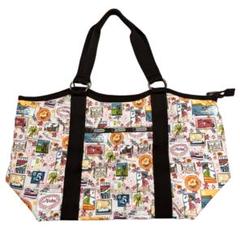 LESPORTSAC レスポートサック トートバッグ　ハワイグアム限定品 切手柄