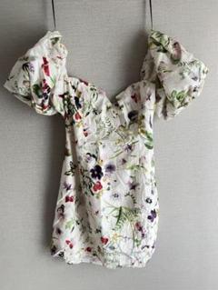 ZARA 花柄ワンピース