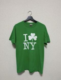 I ♥ NY クローバー 緑 Tシャツ