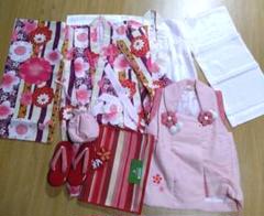 小町kids 七五三 3歳 着物セット 8点 桜菊紫【送料込み】 - メルカリ