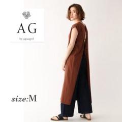 MA134 新品 タグ付 AG by aquagirl バックシャンOP M