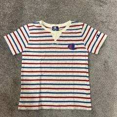 【チャンピオン】★Tシャツ 120cm ストライプ