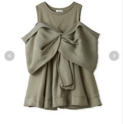 フレイアイディー　カットコンビペプラムトップス　完売品 カットコンビペプラムトップス(カットソー)｜トップス｜FRAY I.D