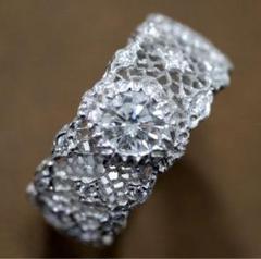 フィレンツェ彫り ハニーホールリング 1.027ct - メルカリ