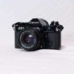 完動品◎Canon AE-1 Program ボディ ブラック 防湿庫管理 27 中古】Canon キヤノン AE-1 PROGRAM ブラック + パワー