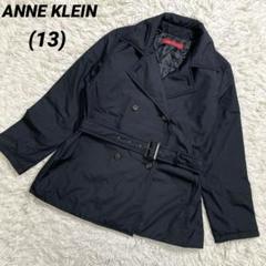 ANNE KLEIN アンクライン　トレンチコート　ミドル丈　紺　ネイビー　13