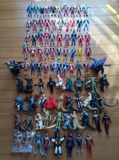 ウルトラマン ソフビ 90体 まとめ売り 現行 旧サイズ（ウルトラ