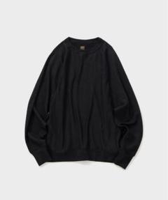 BATONER / バトナー LINEN URAKE CREW NECK
