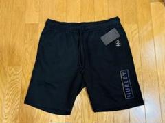 ハーレー　メンズ　ハーフパンツ　スウェット　黒　Sサイズ