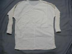 うさとの服　usaato 白絣　かすり　半袖 うさとの服 usaato 白絣 かすり 半袖 - メルカリ