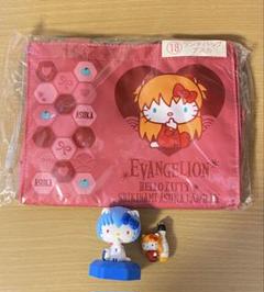 エヴァンゲリオン ハローキティ コラボ ランチバッグ ミニフィギュア 3個セット