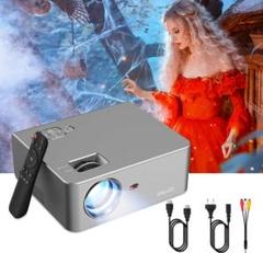 プロジェクター 1080PフルHD 5500lm 最大250インチ 内蔵スピーカ