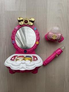 【送料込】【美品】ハピネスチャージプリキュア！メイクドレッサーDX マイクセット