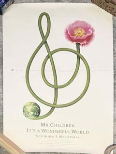 Mr.Children　It's a wonderful world　ポスター It's a Wonderful World (album) - Wikipedia