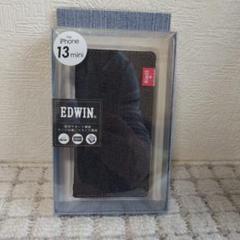 EDWIN デニム 手帳型ケース iPhone 13 mini