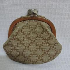 ✨極美品✨　CELINE コインケース　小銭入れ　マカダム　トリオンフ　タッセル 希少 CELINE セリーヌ マカダム コインケース 小銭入れ タッセル