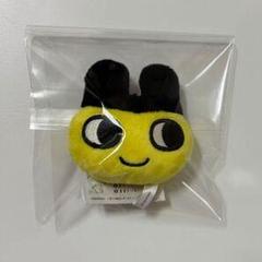 ぬいぐるみ 笑顔のキャラクター 黒と黄色 - メルカリ