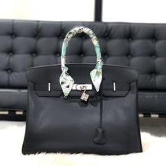 美品 HERMES ★ エルメス バーキン35 ボックスカーフ バイカラー