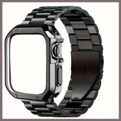 AppleWatch バンド ケース ベルト ステンレス42/44/45mm対応