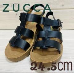 ZUCCa 牛革 ストラップレザーシューズ S ZUCCa 牛革 ストラップレザーシューズ S