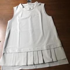 38. デリス ストレッチ アシンメトリーデザインカットソー グレーのサムネイル